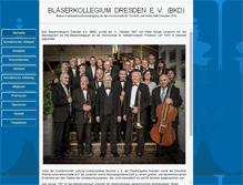 Tablet Screenshot of blaeserkollegium.de